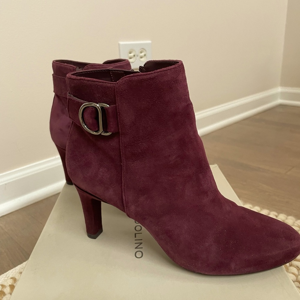 🥶 WINTER SALE - Bandolino - Wine red booties